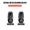 Interior Mouldings Car Key Cover Case For Ford Fusion Mondeo Mustang F-150 Explorer Edge 2015 2016 2017 2018 Car Key Protection