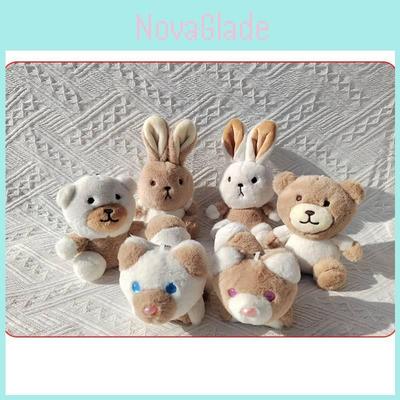 Cute Bunny Plush Doll With Pp Cotton Filling For Keyring And Collector