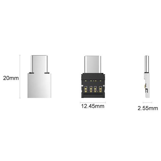 Multifunktionaler Telefon-Tablet-zu-Type-C-Adapter OTG USB-Konverter Schnittstellenstecker