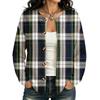 Women's Long Sleeve Christmas Printed Cardigan Sweater Winter Fashion Coat