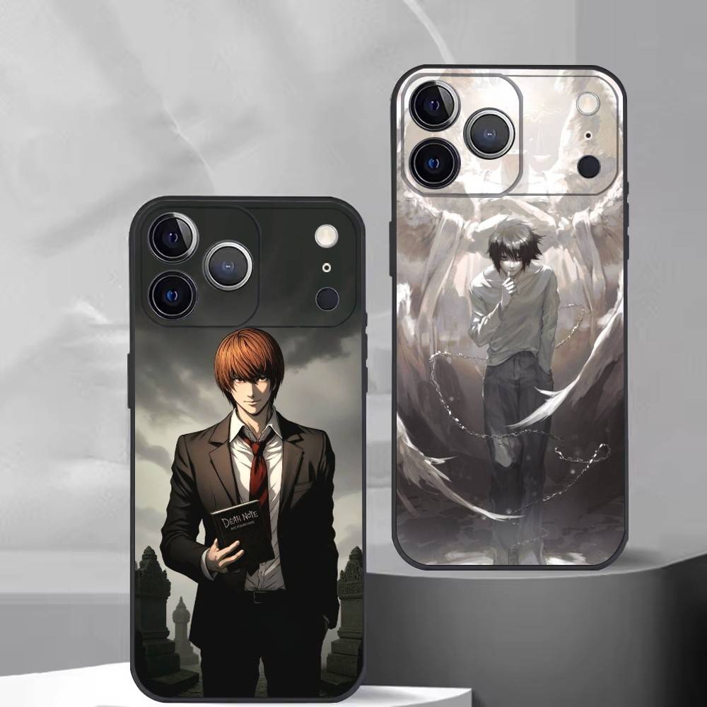 Death Note Amime Phone Case For iPhone 17, 16,15,14,13,12,11 Plus,Pro Max, Others Soft Black Cover