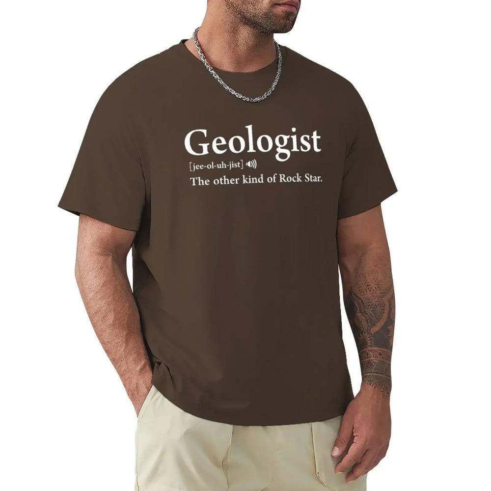Geologist Definition Meaning Funny Geology Gift T-Shirt Quick-drying T-shirt T-shirts Man T Shirt Tshirts for Men
