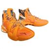Li Ning Badfive 1 Badfive Slip Resistant Abrasion Resistant Mid top Basketball Shoes Men's Orange ABFQ015-6