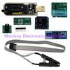 Адаптер-програматор CH341A/B + затискач SOP8 + адаптер SOIC8 з кабелем + адаптер 1.8V CH341A EEPROM Flash BIOS USB програматор ZIF адаптер