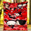 Pucca2 printed throw blanket—lightweight,soft,warm;versatile blanket for all seasons—perfect as &air-conditioning throw,nap blanket