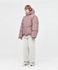 Afterpray Shell Hoodie Puffer Down Jacket Champagne Pink