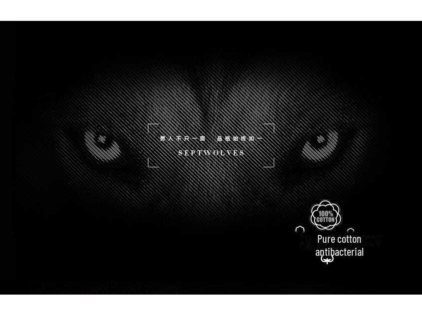 Septwolves Men's Antibacterial Cotton Slim Fit Thermal Set