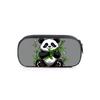 Hot Sales Panda Bamboo Print Layered Pencil Case Quality 2D Flat Cartoon Pen Bag Best Gift for Boys/Girls School Supplies
