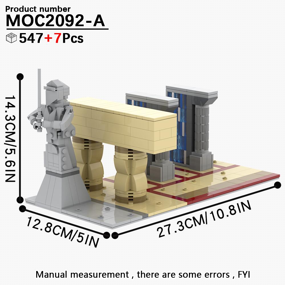 MOOXI Seria Wojen Kosmicznych Model Scenariuszowy MOC Klocki DIY Diorama Zabawki dla Dorosłych i Dzieci Zestaw Klocków Prezenty Montessori Dekoracja