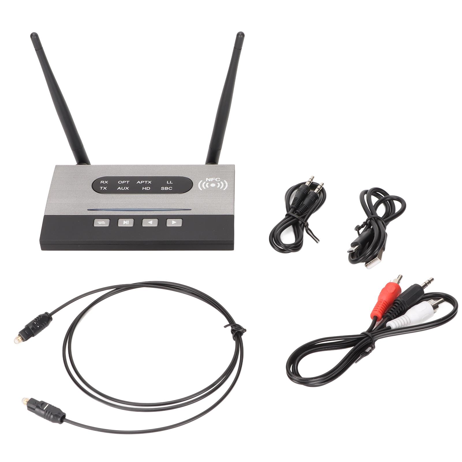 

BT 5.0 Передатчик Приемник HiFi Lossless Sound CSR Чип NFC 2 в 1 SPDIF Беспроводной Оптический Звук