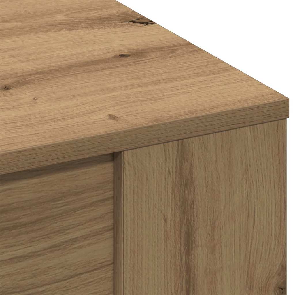 Artisan Oak Coffee Table 102 x 55 x 45 cm Particleboard