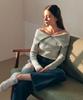 ZEROSTREET [5 Colors] Cape Off-Shoulder Sweater