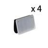 Car Picture Holder for Sun Visor Magnetic Car Visor Photo Clip Vertical Photo Display Clear Car Picture Frame 1/2/4/6/10PCS