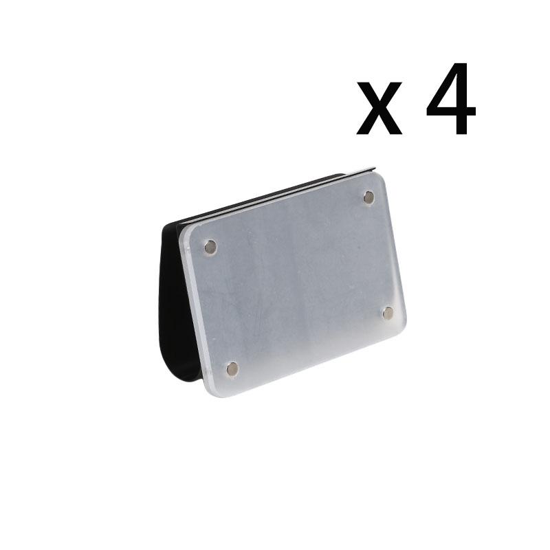 Car Picture Holder for Sun Visor Magnetic Car Visor Photo Clip Vertical Photo Display Clear Car Picture Frame 1/2/4/6/10PCS