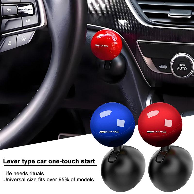 1Pcs Car One Button Start Lever Car Push Engine Start Button Rocker For Mercedes Benz GLA C E S G Class CLA GLK W211 W212 W213 Car Accessories