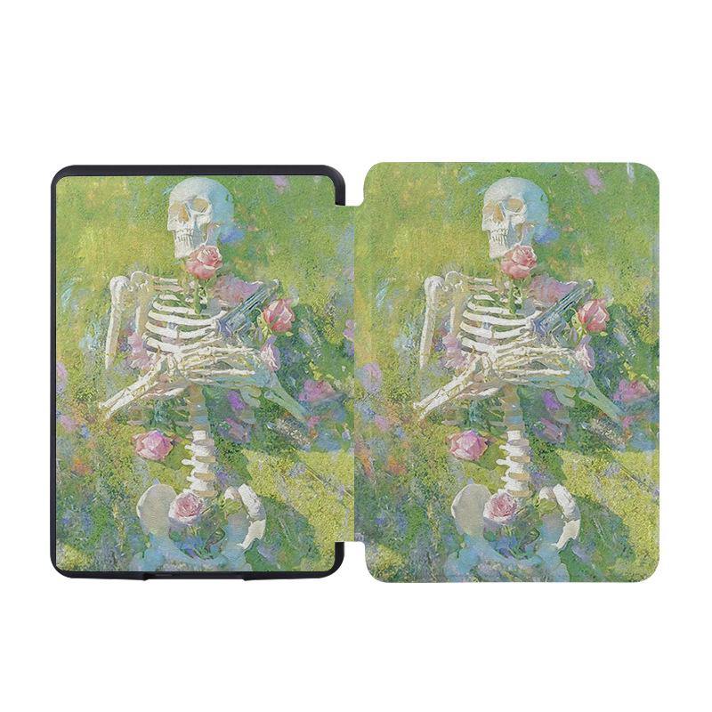 Magnetic Detachable Sleep Case: Compatible with Kindle Paperwhite KPW1-6 Acrylic/Silicone, Kobo.