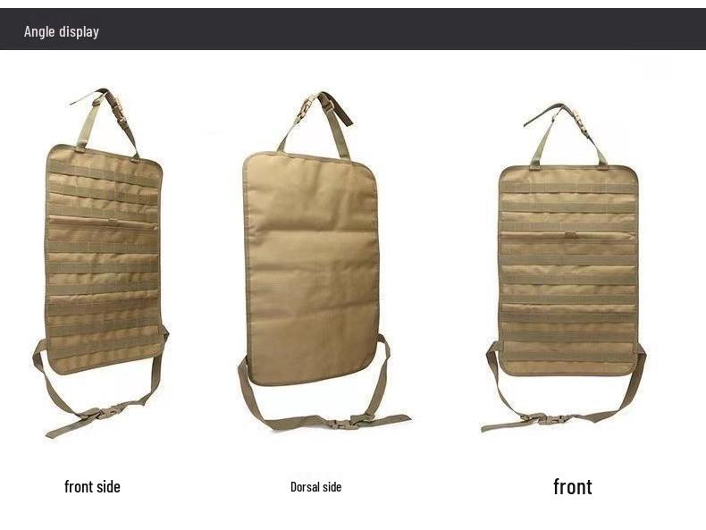 Molle Tactical Car Seat Organizer - Multifunctional Off-Road Storage Bag