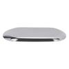 Oval Jewelry Tray Mirror Reflection Vacuum Plating Oval Decorative Tray Glossy   Oval Nail Storage Tray for Jewelry