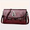 Lady Evening Party Clutch Rose Flower Embossed Sling Bags Elegant Mother Shoulder Purse Flap Crossbody Bag