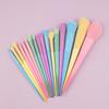 17-Piece Makeup Brush Set In 17 Candy Colors for Face Lips Concealer Eye Shadow Powder Repair