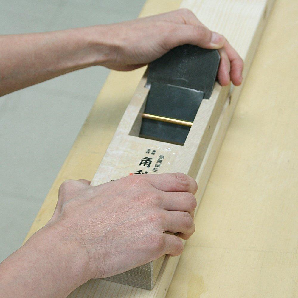 KAKURI Patterned White Blade Width DIY Carpentry Wood Surface Finish Processing 41433 Two-blade Plane, Finish, 60mm, Planer, Flat, Tool,