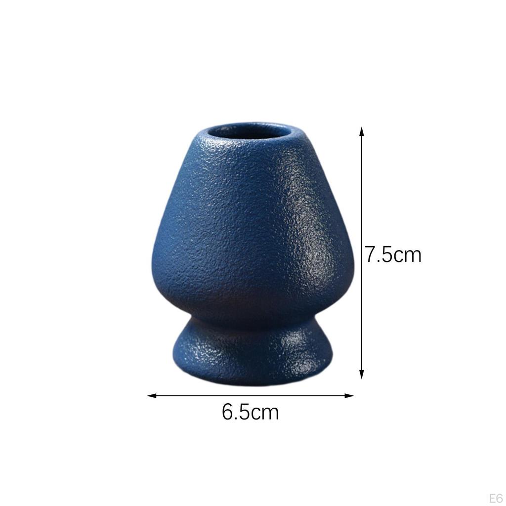 Chasen Stand Ceramic Holder Decoration Portable Tea Ceremonial Making Tool Traditional Japanese