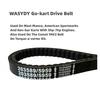 3 Pack Drive Belt for 30 Series Go Kart Torque Converter Drive Belt Replaces 12-