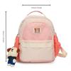 Cute Bear Kindergarten Schoolbag for Primary Students Spine Protecting and Burden Reducing Backpack