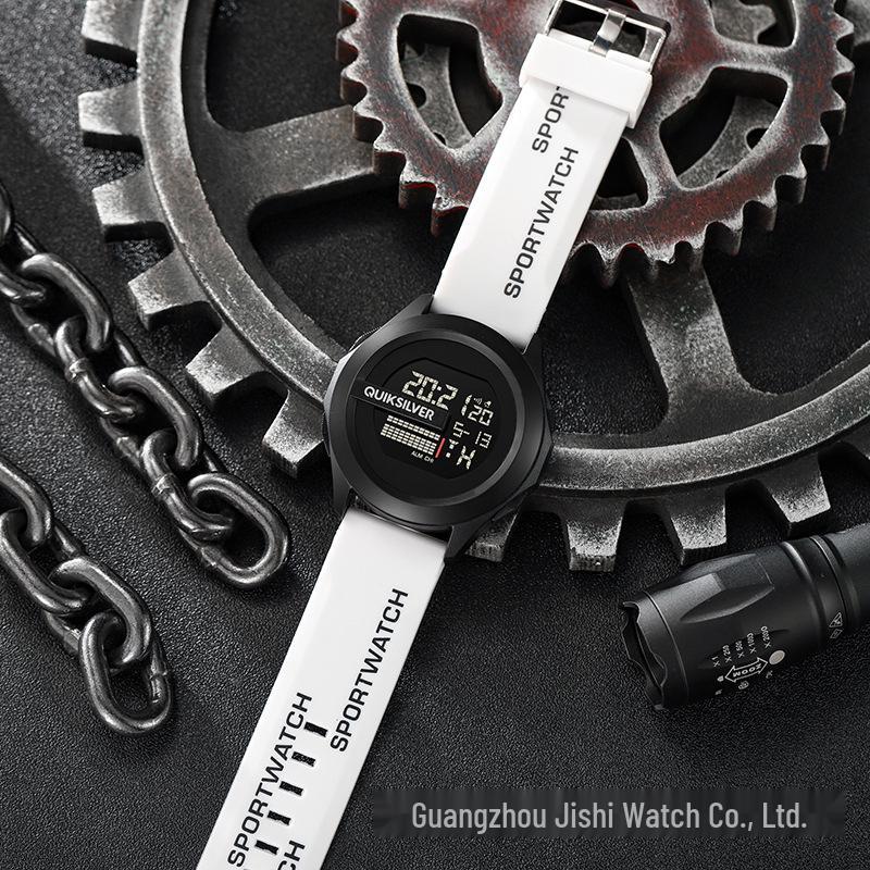 50m Wasserdichte Herren Leuchtende Tech-Inspirierte Sportuhr - Cooler, Hochwertiger Outdoor-Modetrend