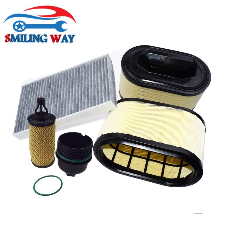 Cabin Pollen Oil Air Filter Cartridge Kit 670005021 670001545 000311401 For Maserati Ghibli Levante Quattroporte 3.0L 2014-2019