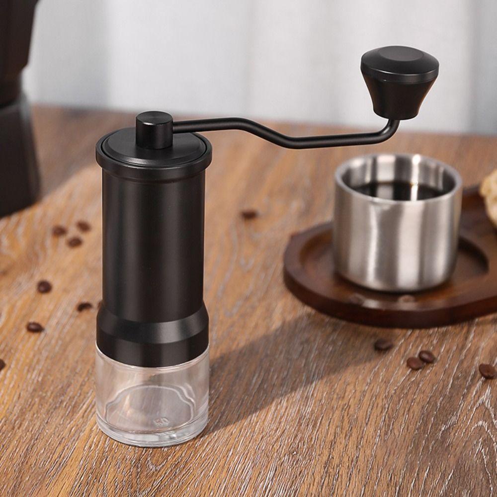 Manual Hand-Cranked Coffee Grinder Adjustable Particle Size Coffee Bean Grinding Machine  Outdoor
