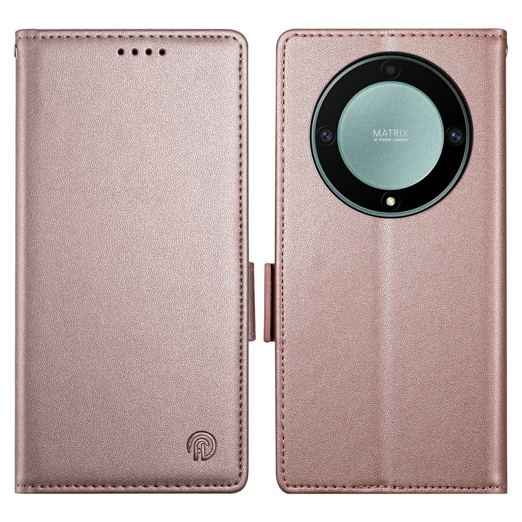 Stand Case for Honor Magic8 Lite 5G/X70 5G/X9d 5G PU Leather Wallet Phone Cover