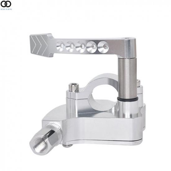 Для Honda TRX400EX TRX250R TRX 450R 300EX Алюминиевая сборка курка газа СЕРЕБРИСТЫЙ