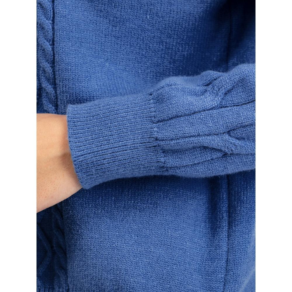 QICED Design Style Set Features A Drawstring Hooded Loose Sweater and Drape Wide-leg Trousers, A Trendy Two-piece Twisted Pair