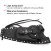 Fuel Tank Bag Black Motorcycle Artificial Leather Gas Tank Cover, Fuel Tank Pad for XLX1000, XL1200X, XLH883
