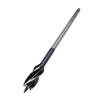 Extended Four-Slot Woodworking Drill with Square Shank & Two-Flute Round Shank Twist Drill