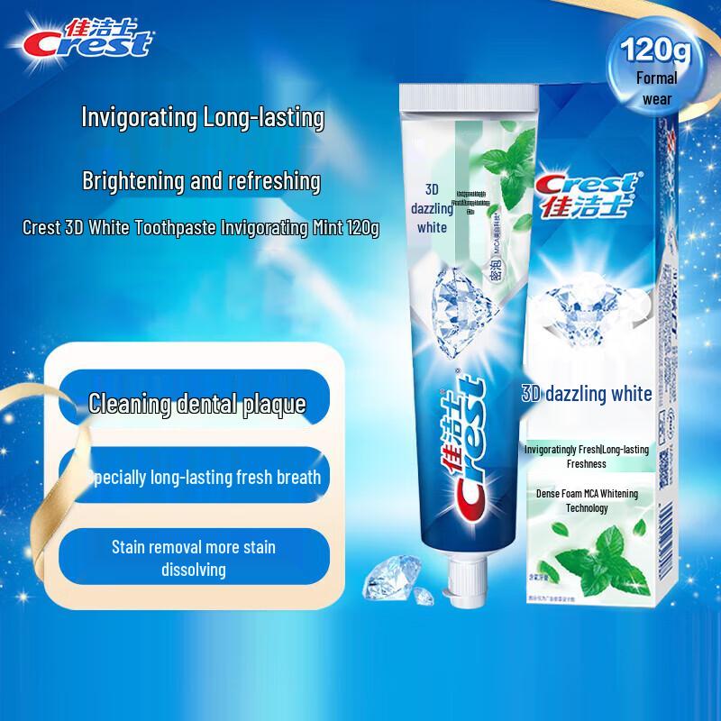 Crest 3D White Fluoride Whitening Toothpaste