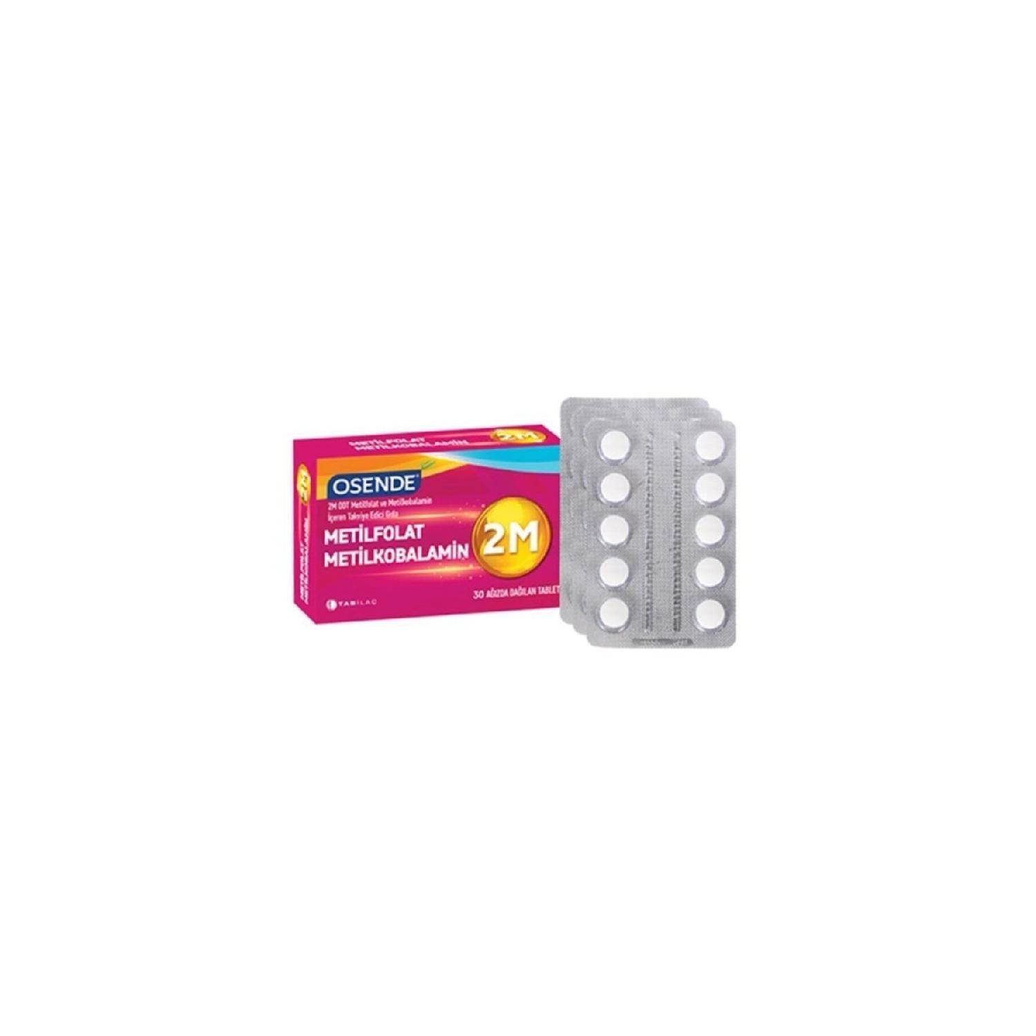 

Methylpholate And Methylkobalamine 30 Tablets Scattered In The Mouth