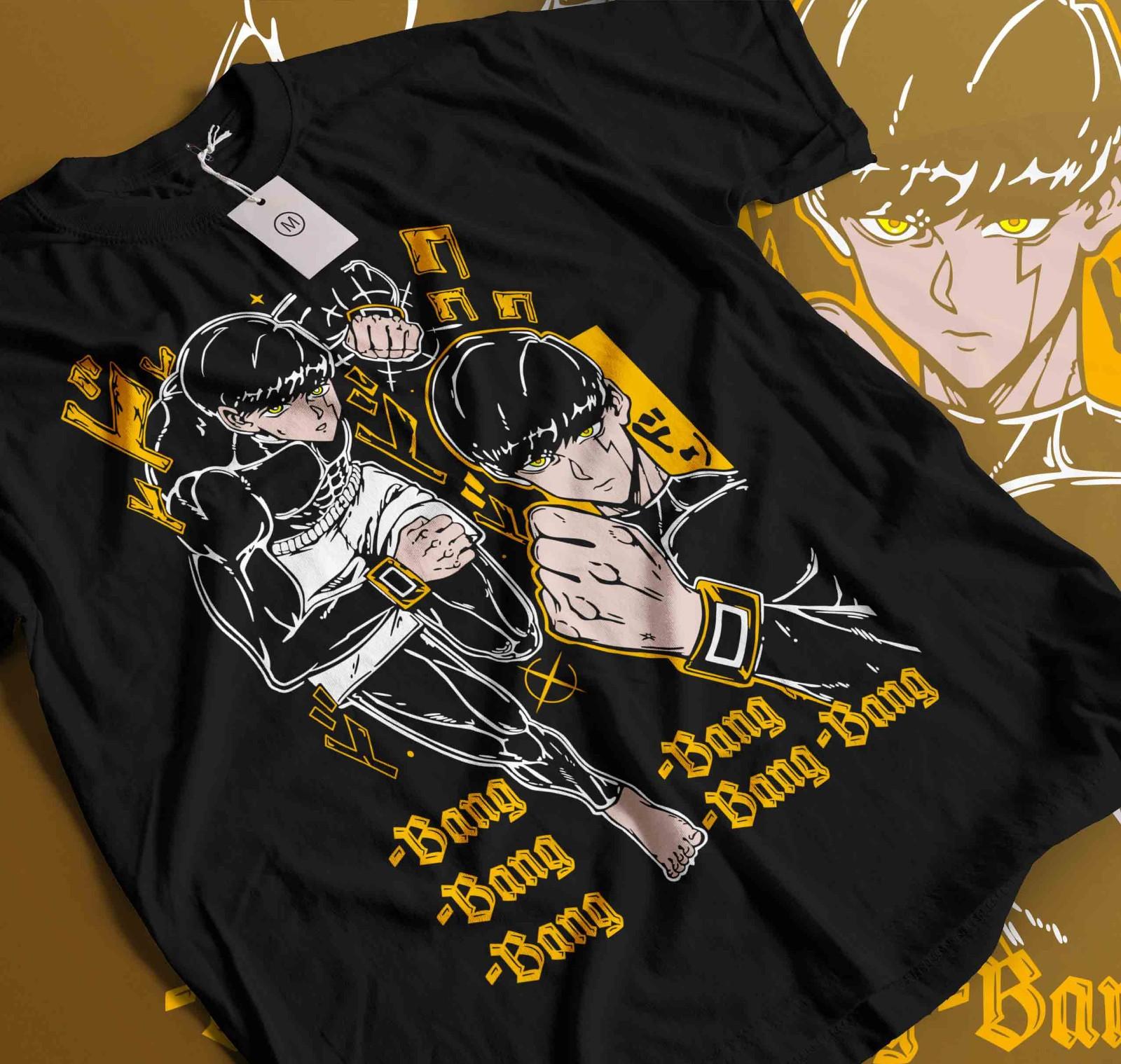 

Mashle T-Shirt Mens Womens Tees Top Magic and Muscles Mash Cream Puff Kawai Anime GifT Shirt Mens Womens Tees Top Best 534 M