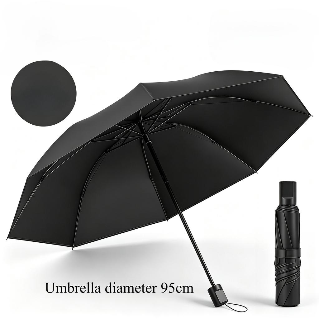 Ombrello Pieghevole XL a 12 Stecche Durevole per Uomo & Donna - Protezione UV, Parasole & Scudo Antipioggia