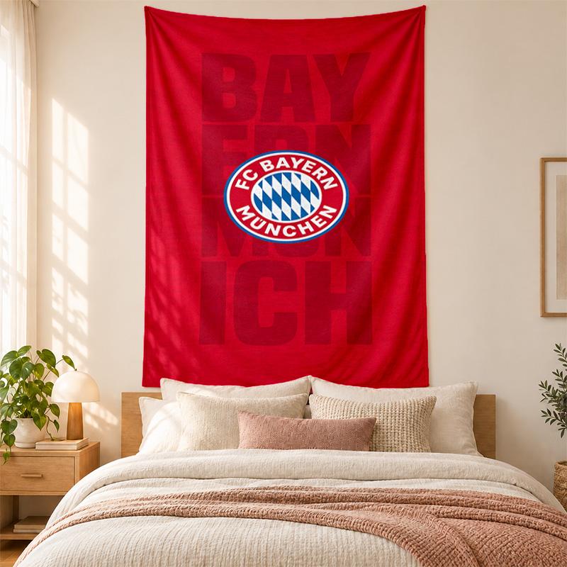 FC Bayern Munchen Tapestry highquality for decorating living room bedroom dorm walls ideal as bedroom wallart orholiday gift