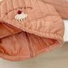 Spring Autumn Kids Coats Fashion Embroidery Fleece Lined Jacket Children Outerwear Clothing