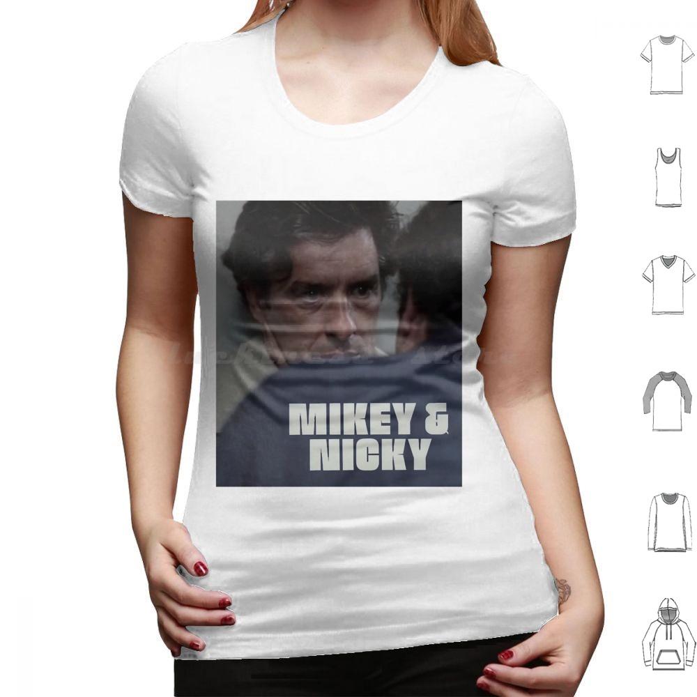 Mikey  Amp  Nicky 1976 T Shirt Cotton Men Women DIY Print Gena Rowlands John Cassavetes A Woman Under The Influence Film