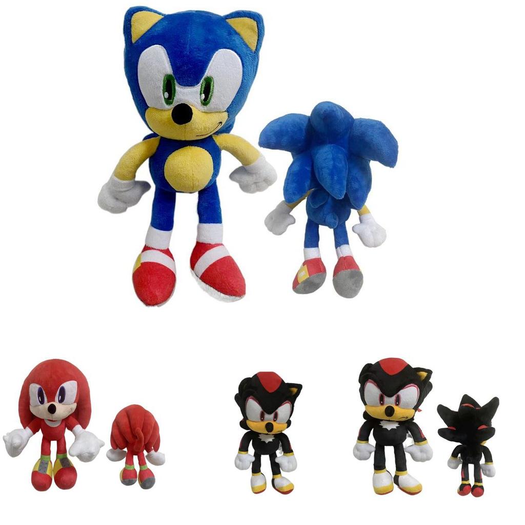 Niedliches 30cm Sonic Tails Plüsch Shadow The Hedgehog Knuckles Spielzeug Super Sonic Weiches Plüsch für bequemes Kuscheln