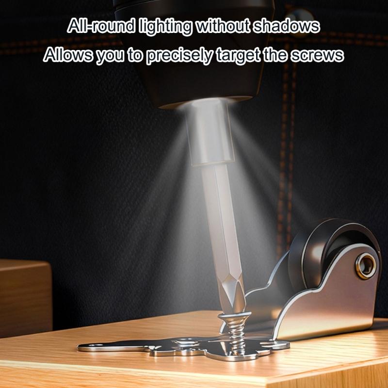 Industrial Cordless Screwdriver With Precisions Torques Adjustment Magnetic Tip Enhanced Control Repair Tool