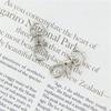 ABUL-180Pcs Swivel Carabiners Keychain Silver Color