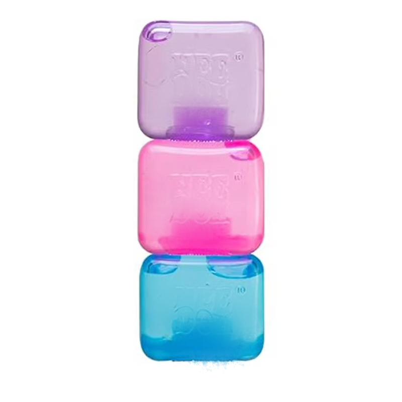 Schylling Nice‘Scube Sensory Fidget Cube Stress Relief Squishy Cube Anti-Anxiety Squeeze Object For Focus Adhd Populatio