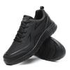 New Air Running Shoes Men Breatheable Leather Sneakers Teenage Male Footwear Sport Shoes Soft Bottom Fashion Young Shoes