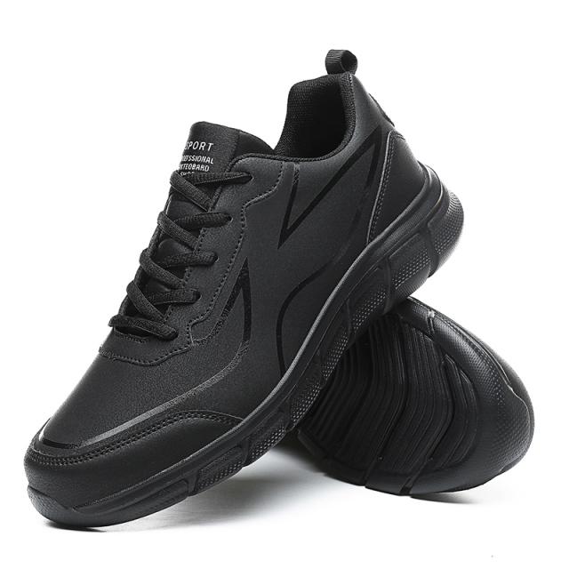 

Новые воздушные кроссовки, мужские дышащие кожаные кроссовки, подростковая мужская обувь, спортивная обувь, модная молодежная обувь с мягкой подошвой 39