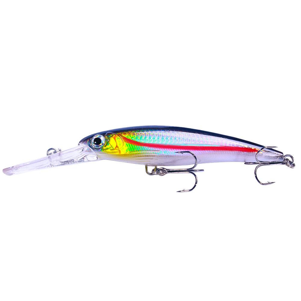 1pcs 17cm 30g Deep Diving Large Minnow Lure Artificial Wobbler Hard Bait Crankbait Sea Bass Pike Perch Fishing Tackle